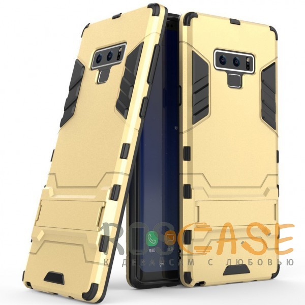 Фото Золотой / Champagne Gold Transformer | Противоударный чехол для Samsung Galaxy Note 9 с мощной защитой корпуса