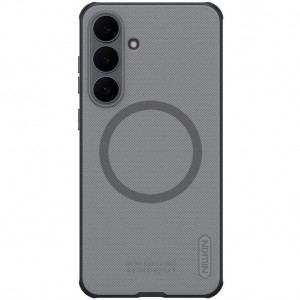 Nillkin Super Frosted Shield Magnetic | Пластиковый чехол с поддержкой магнитной зарядки Magsafe  для Samsung Galaxy S25 FE