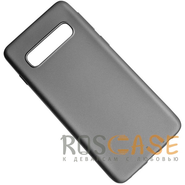 Фото Серый J-Case THIN | Тонкий силиконовый чехол 0.5 мм для Samsung Galaxy S10