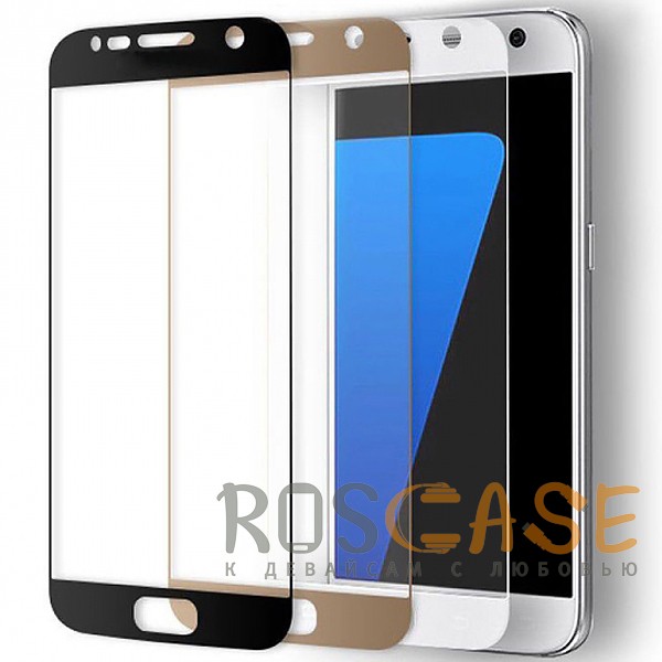 Фото Artis 2.5D | Цветное защитное стекло на весь экран для Samsung G930F Galaxy S7 на весь экран