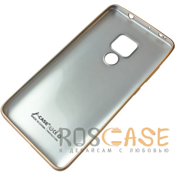 Изображение Золотой J-Case THIN | Гибкий силиконовый чехол для Huawei Mate 20