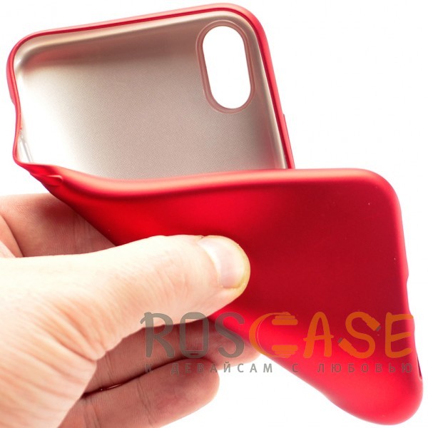 Изображение Красный J-Case THIN | Гибкий силиконовый чехол для iPhone XR