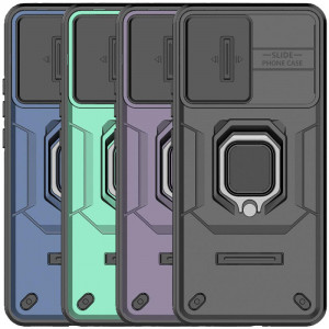 Transformer Ring Holder | Противоударный чехол с кольцом и шторкой камеры для OnePlus Nord CE 5 5G