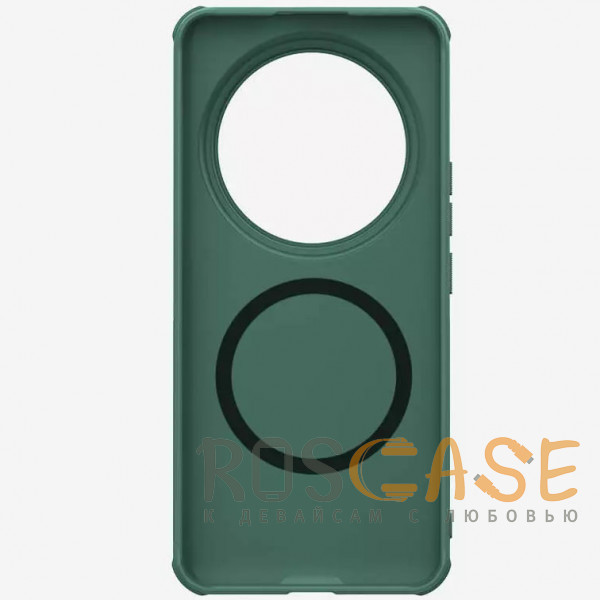 Фото Зеленый Nillkin Super Frosted Shield Magnetic | Пластиковый чехол с поддержкой Magsafe для Xiaomi Mi 14 Ultra