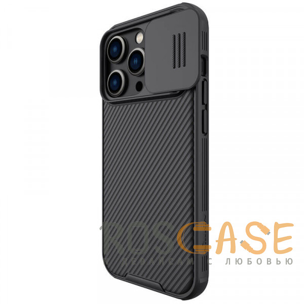 Изображение Черный Nillkin CamShield Pro Magnetic | Чехол из пластика и TPU с защитой камеры для iPhone 14 Pro Max
