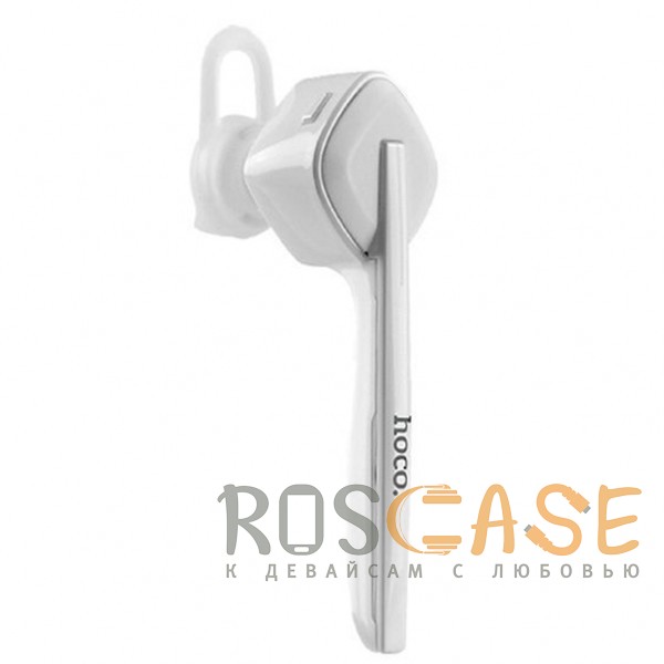 Фото Белый HOCO E9 | Беспроводная Bluetooth гарнитура для телефона с функцией шумоподавления
