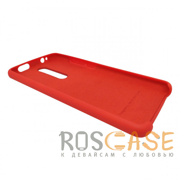 Изображение Красный Silicone Cover | Силиконовый чехол с микрофиброй для Xiaomi Mi 9T (Pro) / Redmi K20 (Pro)