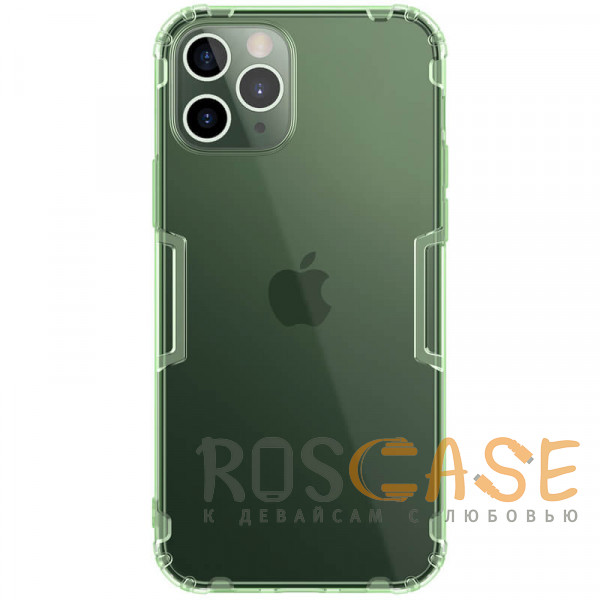 Фото Зеленый Nillkin Nature | Прозрачный силиконовый чехол для iPhone 12 Pro Max