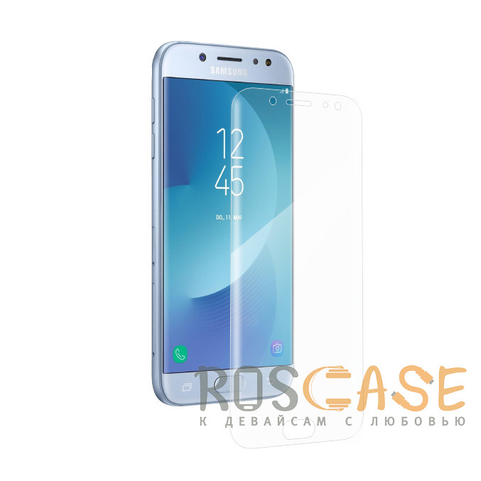 Фото Прозрачная Гидрогелевая защитная пленка Rock для Samsung Galaxy J7 Duo (J730F)