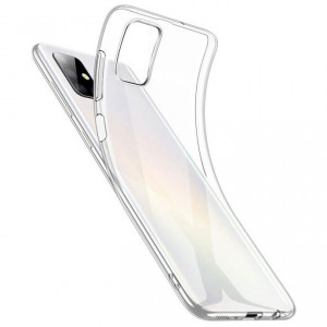 Прозрачный силиконовый чехол  для Samsung Galaxy M51