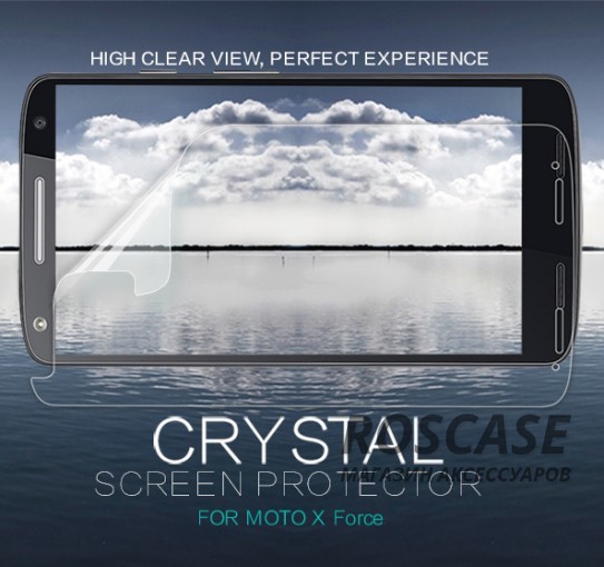 Фото Nillkin Crystal | Прозрачная защитная пленка для Motorola Moto X Force (XT1580)