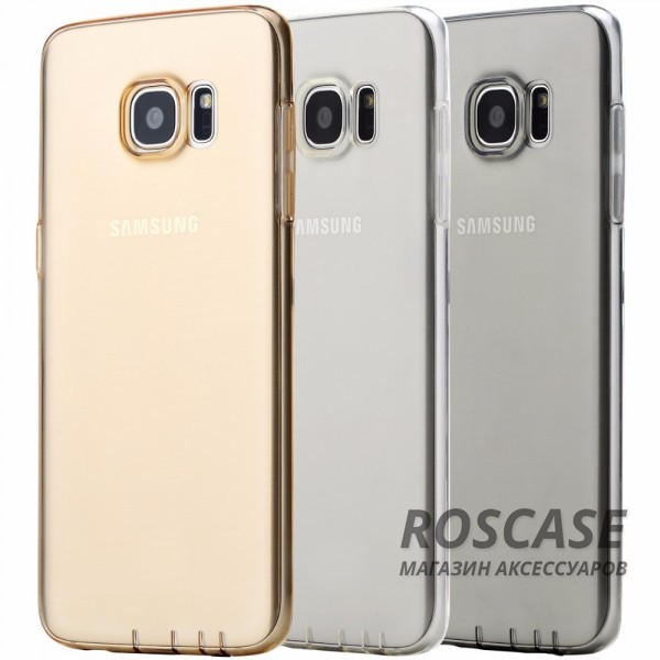Фото Мягкий чехол-накладка из ультратонкого силикона ROCK Ultrathin Slim Jacket для Samsung G935F Galaxy S7 Edge