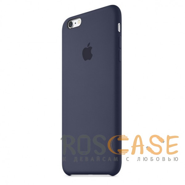 Фотография Тёмно-синий Чехол Silicone Case для iPhone 6/6S