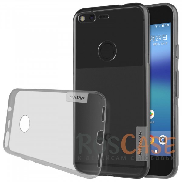 

Nillkin Nature | Силиконовый чехол для Google Pixel (Серый (прозрачный))