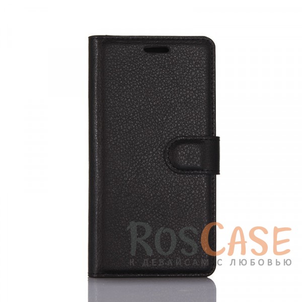 Фото Черный Wallet | Кожаный чехол-кошелек с внутренними карманами для LG G6 / G6 Plus H870 / H870DS