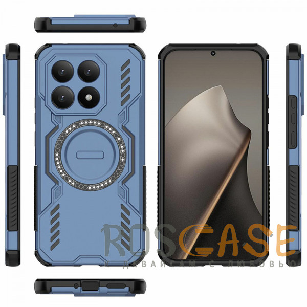 Фотография Синий Mirage MagSafe | Противоударный чехол с поддержкой MagSafe для Xiaomi Mi 15T