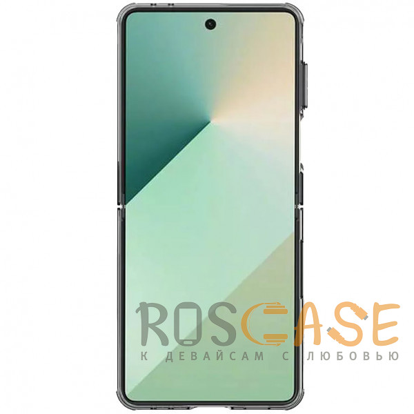 Изображение Черный Nillkin Iceblade Magnetic | Полупрозрачный чехол с поддержкой Magsafe для Samsung Galaxy Z Flip 7