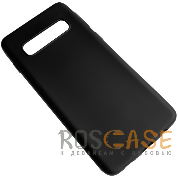 Фото Черный J-Case THIN | Тонкий силиконовый чехол 0.5 мм для Samsung Galaxy S10