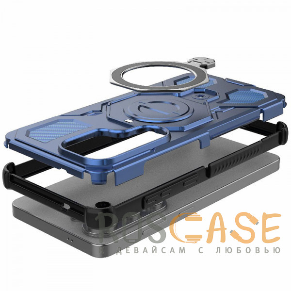 Фотография Темно-синий Magnus | Противоударный чехол с Magsafe для Samsung Galaxy S26 Ultra