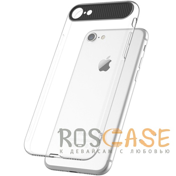 Фото Rock Ace | Силиконовый чехол для iPhone 7/8/SE (2020) с матовой пластиковой вставкой