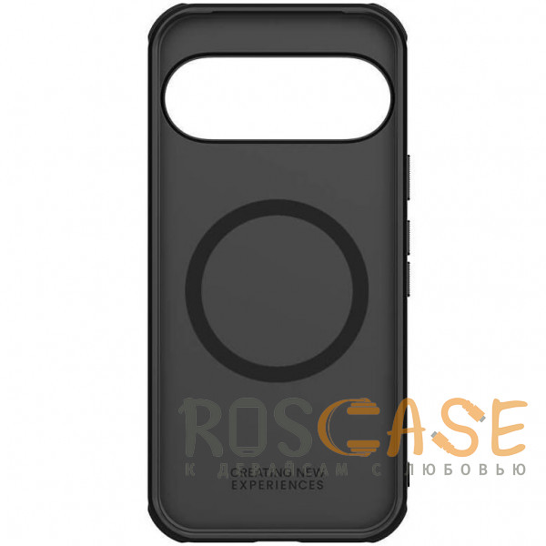 Фото Черный Nillkin Super Frosted Shield Magnetic | Пластиковый чехол с поддержкой Magsafe для Google Pixel 10 / 10 Pro