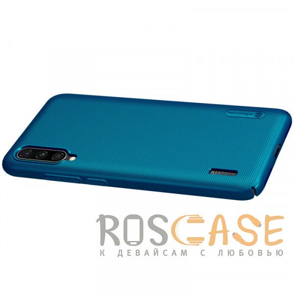 Изображение Бирюзовый / Peacock blue Nillkin Matte | Матовый пластиковый чехол для Xiaomi Mi A3 (CC9e)