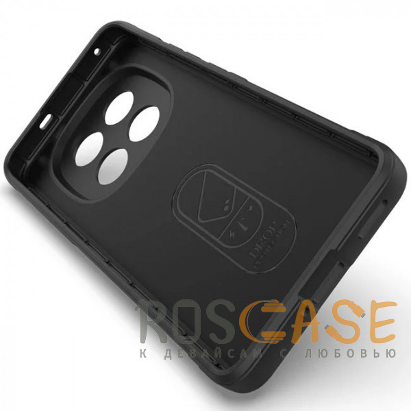 Изображение Черный Flex Silicone | Противоударный чехол для Xiaomi Redmi Note 15 Pro Plus с защитой камеры и микрофиброй