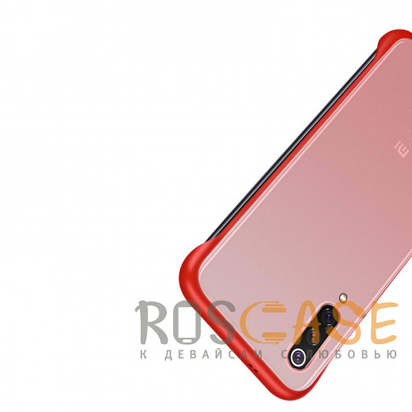 Фото Красный TPU+PC чехол Edge (+ кольцо) для Xiaomi Mi CC9 / Mi 9 Lite