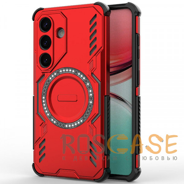 Изображение Красный Mirage MagSafe | Противоударный чехол с поддержкой MagSafe для Samsung Galaxy S26