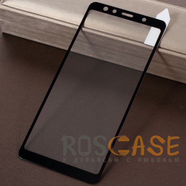 Фото 5D защитное стекло для Samsung A750 Galaxy A7 (2018) на весь экран
