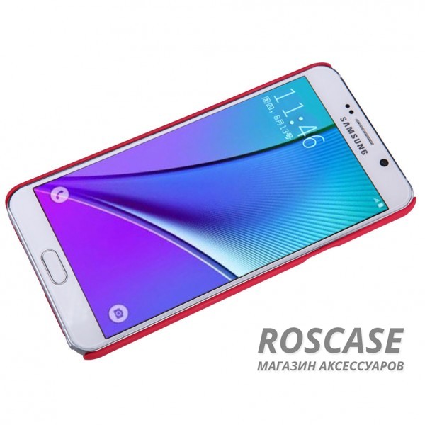 Изображение Красный Nillkin Super Frosted Shield | Матовый чехол для Samsung Galaxy Note 5
