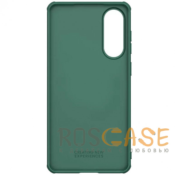 Фото Зеленый Nillkin Super Frosted Shield Pro | Матовый чехол из пластика и ТПУ для Samsung Galaxy S25 Edge