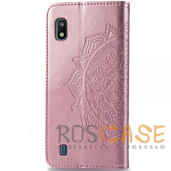 Фотография Розовый Кожаный чехол (книжка) Art Case с визитницей для Samsung Galaxy A10 (A105F)