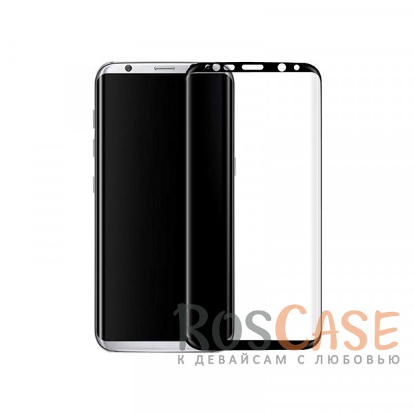 Фото Черный Vmax CP+ | Стекло 3D для Samsung G950 Galaxy S8 / S9 на весь экран