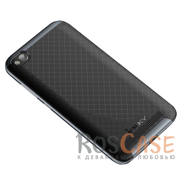 Фотография Черный / Серый iPaky Hybrid | Противоударный чехол для Xiaomi Redmi 5A