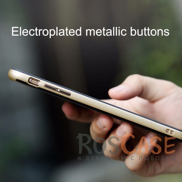 Фотография Золотой / Gold Rock Vision | Тонкий чехол для iPhone 7/8/SE (2020) с карбоновой вставкой