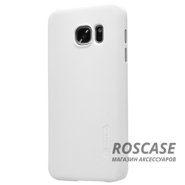 Фото Белый Nillkin Super Frosted Shield | Матовый чехол для Samsung G930F Galaxy S7