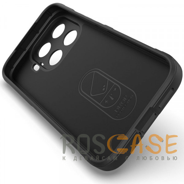 Изображение Черный Flex Silicone | Противоударный чехол для Xiaomi Mi 17T с защитой камеры и микрофиброй