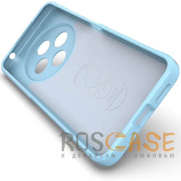 Изображение Голубой Flex Silicone | Противоударный чехол для Xiaomi Redmi 14C 4G / Poco C75 4G / Redmi A4 5G с защитой камеры и микрофиброй