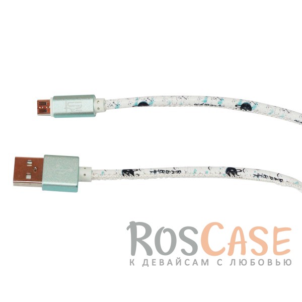Изображение Зайчик Дата кабель USB to MicroUSB (в подарочной упаковке)