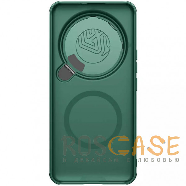 Изображение Зеленый Nillkin CamShield Prop Magnetic | Чехол из пластика и TPU с поддержкой MagSafe и защитой камеры для Xiaomi Mi 14 Ultra