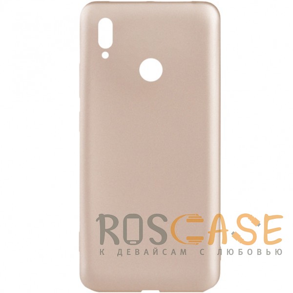 Фото Золотой J-Case THIN | Гибкий силиконовый чехол для Huawei Honor Note 10