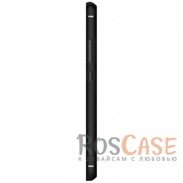 Фото Черный Nillkin Synthetic Fiber | Карбоновый чехол для Huawei P10 Plus
