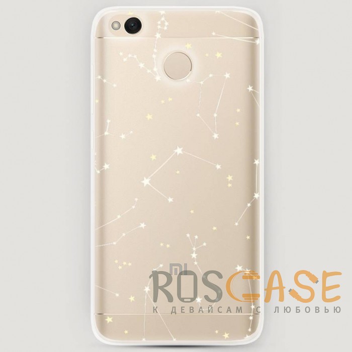 Фото RosCase | Силиконовый чехол Созвездия на Xiaomi Redmi 4X