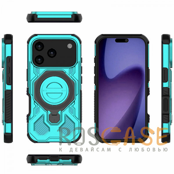 Изображение Голубой Magnus | Противоударный чехол с Magsafe для iPhone 17 Pro