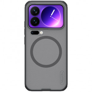 Nillkin Super Frosted Shield Magnetic | Полупрозрачный чехол с поддержкой Magsafe  для Xiaomi Mi 17 Pro