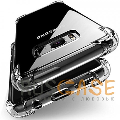 Изображение Прозрачный King Kong Armor | Противоударный прозрачный чехол для Samsung Galaxy Note 8 с дополнительной защитой углов