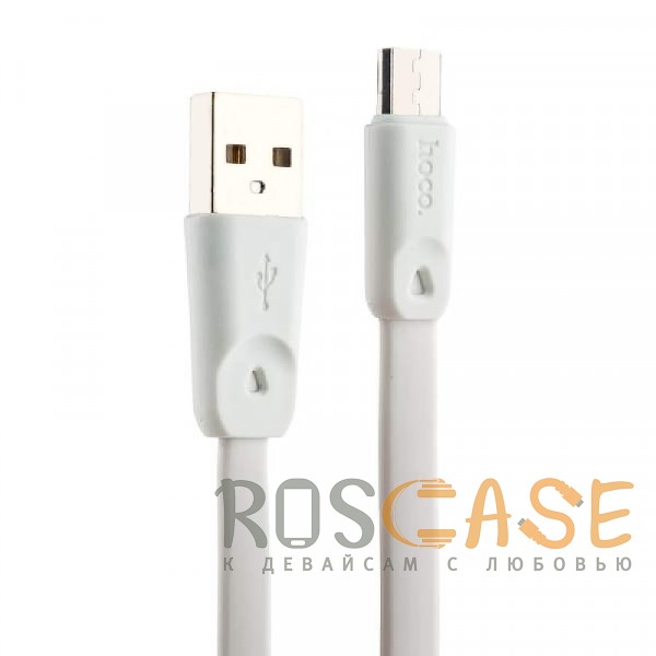 

Плоский дата кабель Hoco X9 с разъемом MicroUSB 100 см