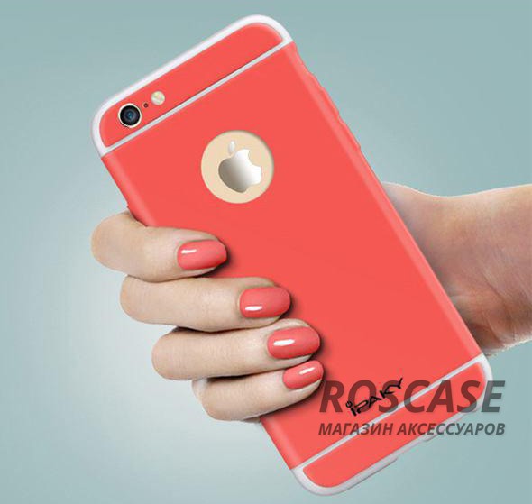 Фотография Красный iPaky Color | Пластиковый чехол для Apple iPhone 6/6s (4.7")