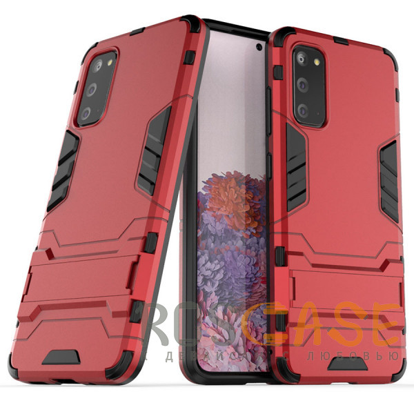 Фотография Красный Transformer | Противоударный чехол для Samsung Galaxy S20 с мощной защитой корпуса